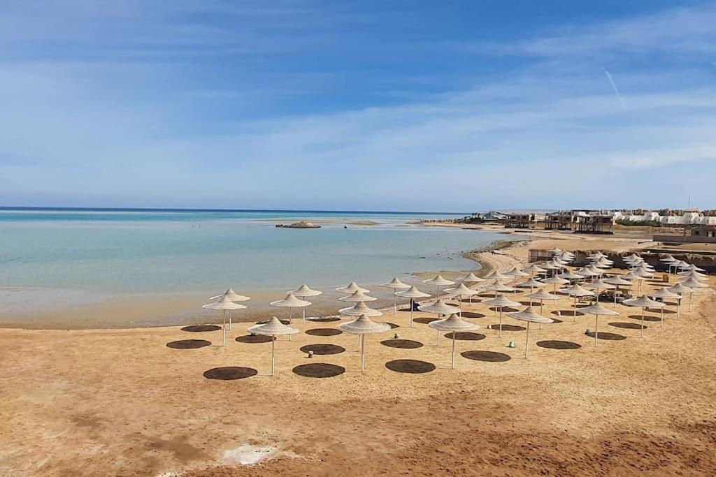 Casablanca Beach Direct Sea View Tow Bedroom Apartment Hurghada Exterior foto